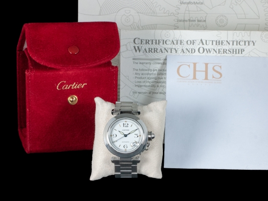 Cartier Pasha C White/Bianco  Watch  W31015M7 / 2324 